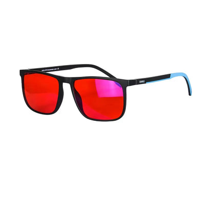 Brand Good Sleep Blue Light Blocking Glasses Men Red Lenses anti Green Light Eliminate Eye Strain Glasses Bluelight